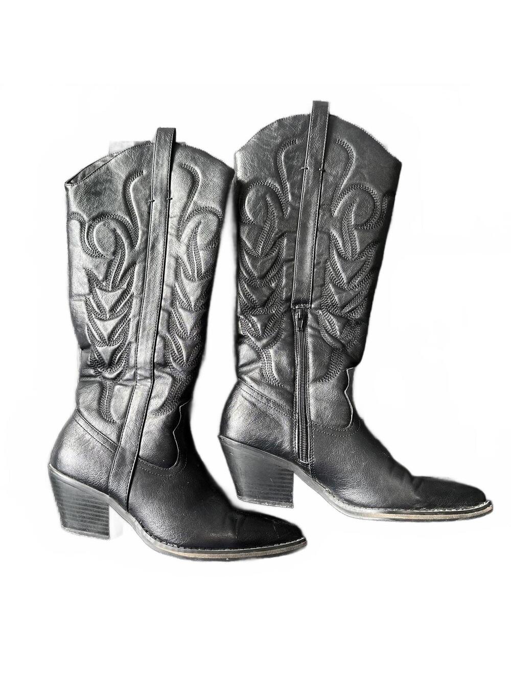 COCONUTS BY MATISSE | Black Gaucho Western Boots